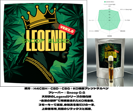 LEGEND VER2.0 1mL 1mL （H4CBH / CRDP / CBG）｜KO ONLINE