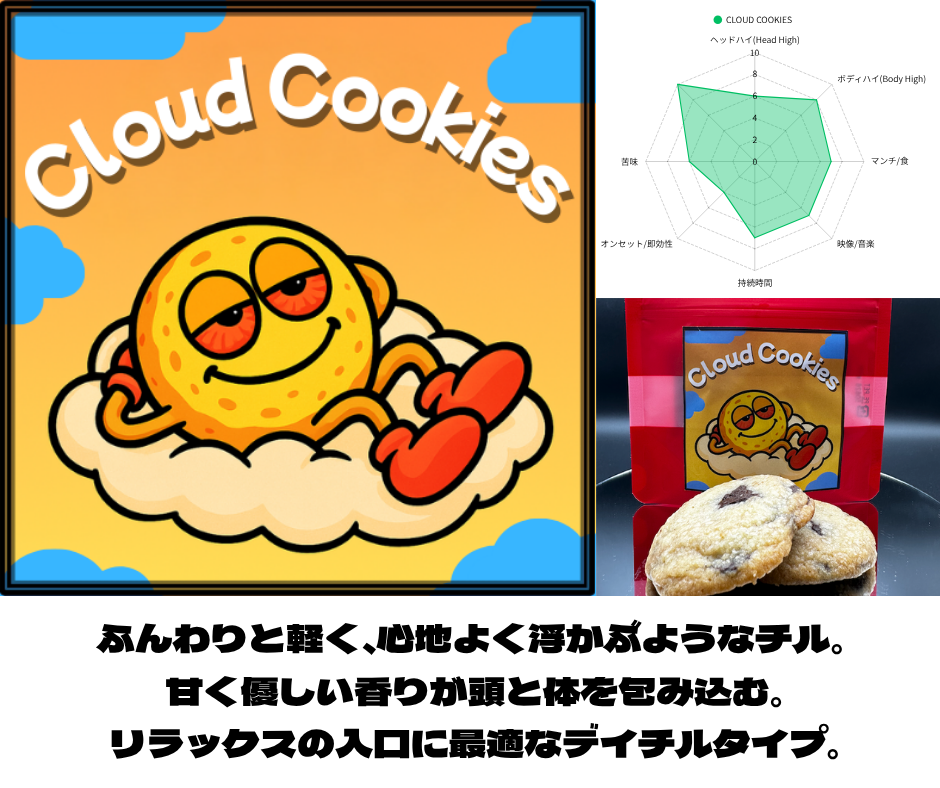 CLOUD Cookies 2枚｜KO ONLINE