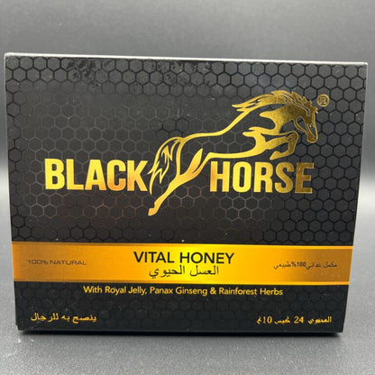 BLACK HORSE｜ブラックブレンドハニー（10g）高麗人参・トンカットアリ配合 10g｜KO ONLINE