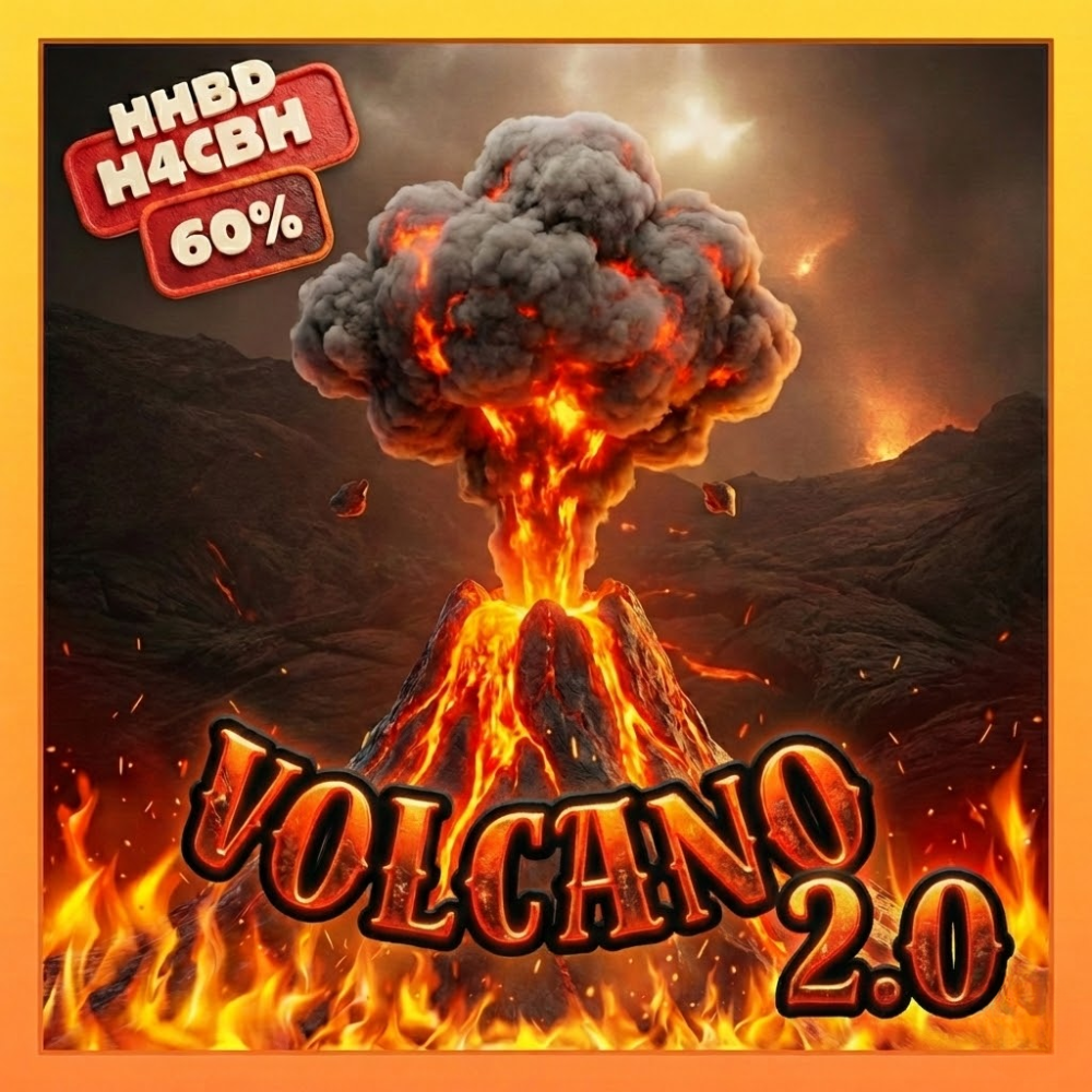 HHBD、H4CBH高濃度 VOLCANO2.0 0.5mL 0.5mL （HHBD / H4CBH / H4CBD / CBD / CBG）｜KO ONLINE（2枚目）