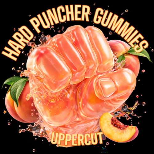 ５粒入り：HARD PUNCHER GUMMIES UPPERCUT ５粒 （CBG）｜KO ONLINE（2枚目）